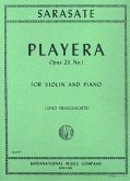 PLAYERA OP.23,1 FOR VIOLIN AND PIANO FRANCESCATTI, ZINO, ED