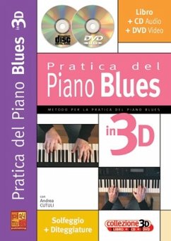 Cover Pratica del Piano Blues en 3D (+CD + DVD) (it)