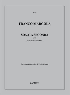 Cover GZ5602 Sonata seconda per flauto e chitarra