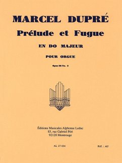 Prélude et fugue do majeur op.36,3 pour orgue