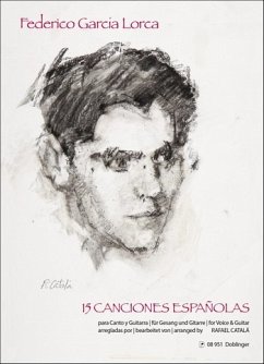 Cover 15 Canciones Espanolas für Gesang und Gitarre (sp/dt/en) Partitur
