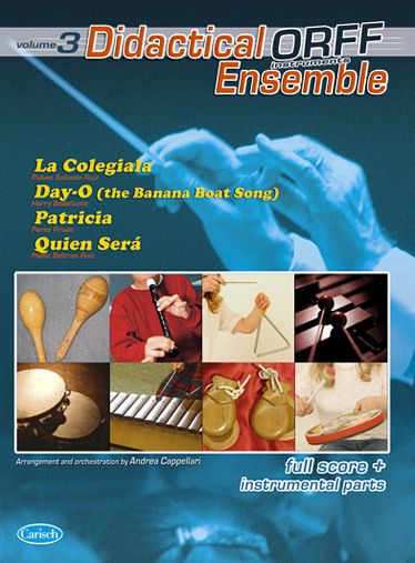Didactical Orff Ensemb Vol 3 Mixed Ensemble Buch