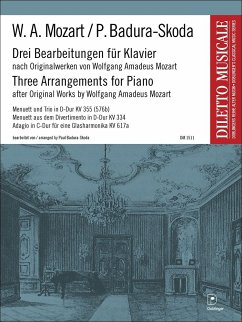Cover 3 Bearbeitungen nach Originalwerken für Klavier
