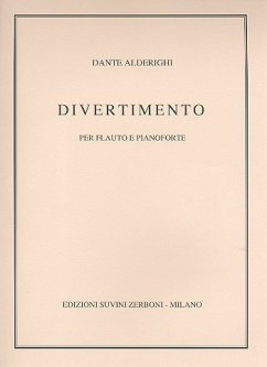 Cover Divertimento für Flöte und Klavier