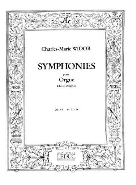 Symphonie no.7 op.42 pour orgue
