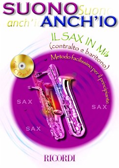 Cover Anonimo Suono Anch'Io: Il Sax In Mi Bemolle (Contralto E Recorder