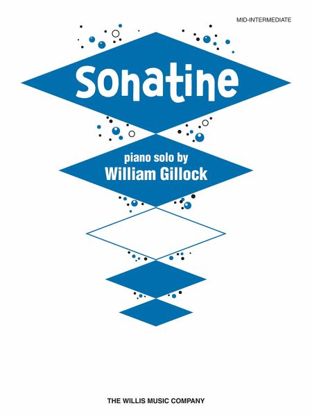 William Gillock Sonatine Klavier Buch William Gillock Sonatine Klavier Buch