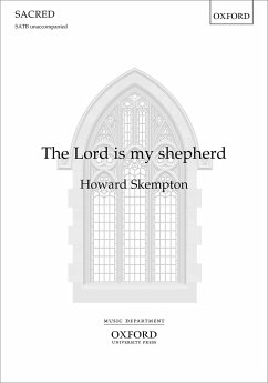 The Lord is my Shepherd for mixed chorus score