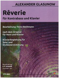 Cover Ręverie für Kontrabass und Klavier