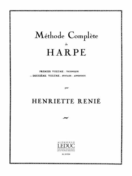 Méthode complčte de harpe vol.2 syntaxe, appendice (fr)