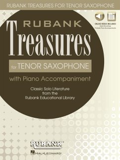 Cover Rubank Treasures for Tenor Saxophone