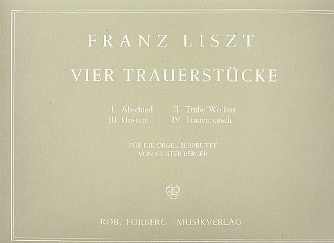 4 Trauerstücke für Orgel 4 Trauerstücke für Orgel