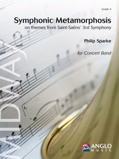 Cover Philip Sparke, Symphonic Metamorphosis Concert Band/Harmonie Partitur + Stimmen