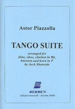 Tango Suite for flute, oboe, clarinet, bassoon and horn in F score and parts