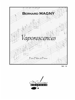 Cover MAGNY VAPORESCENCES FLUTE ET PIANO
