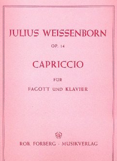 Cover Capriccio op.14 für Fagott und Klavier