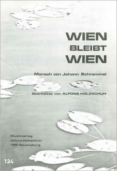 Cover Wien bleibt Wien Marsch für diatonische Handharmonika