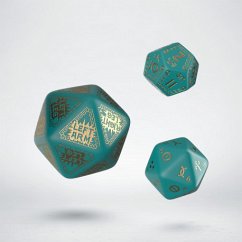 Cover RuneQuest Turquoise & gold Expansion Dice (3)