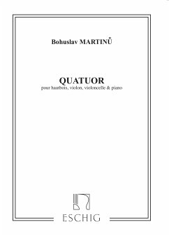 Quatuor pour hautbois, violon, violoncelle et piano parties