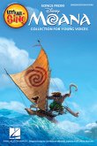 Songs from Moana (Vaiana) for unison voices (chorus) and piano chorus score (10 pieces)