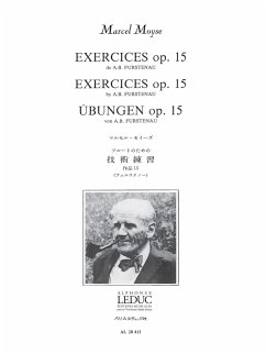 Exercices op.15 de A.B. Fürstenau pour la flűte