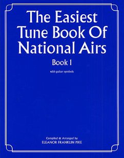 Cover The easiest tune book of national airs vol.1 for piano, with guitar symbols