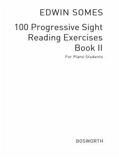 Cover 100 progressive Sight-Reading Exercises vol.2 for piano students