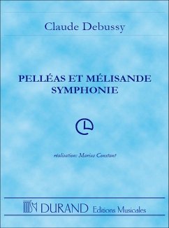 Pelléas et Mélisande symphonie pour orchestre partition de poche