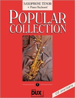 Cover Popular Collection Band 7: für Tenorsaxophon und Klavier
