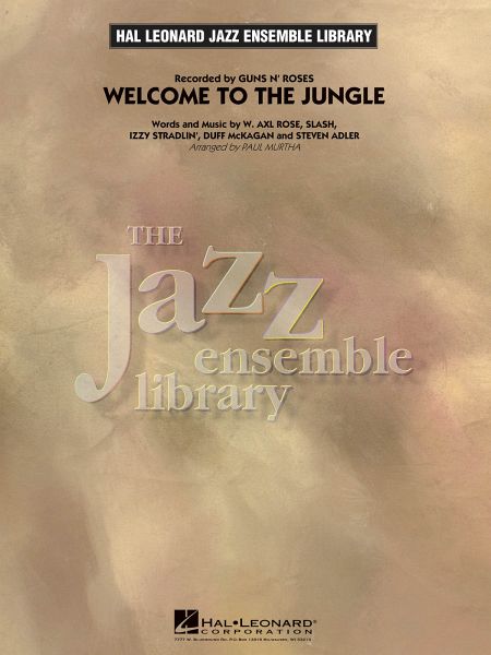 Welcome to the Jungle Big Band Partitur + Stimmen Welcome to the Jungle Big Band Partitur + Stimmen