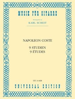 Cover 9 Studien für Gitarre