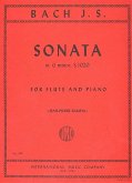 Sonata g minor BWV1020 for flute and piano