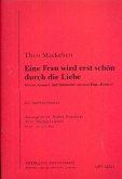 Eine Frau wird erst schön durch die Liebe: für Salonorchester Stimmen, Archivkopie