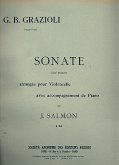 Sonate en sol majeur R395 pour violoncelle et piano