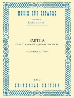 Cover Partita C-Dur für Gitarre