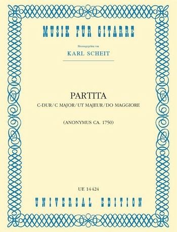 Partita C-Dur für Gitarre