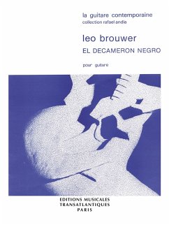 Cover El Decameron negro pour guitare