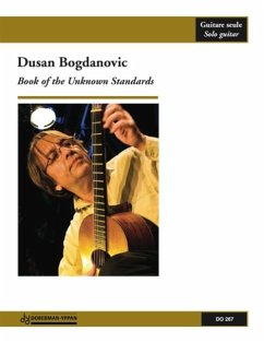 Cover Book of the unknown Standards for guitar
