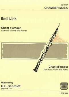 Cover CFS1821 Chant d'amour für Horn, Violine und Klavier