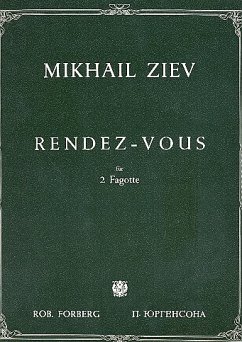 Cover Rendezvous für 2 Fagotte Spielpartitur