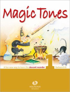 Cover Magic Tones vol.1 (+2 CD's) for soprano recorder (en)
