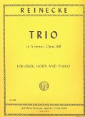 Trio a minor op.188 for oboe, horn and piano