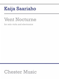 Cover Vent Nocturne for viola and electronics score
