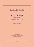 Nocturne pour mezzo-soprano et piano