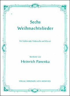 Cover 6 Weihnachtslieder für Violine (Violoncello) und Klavier