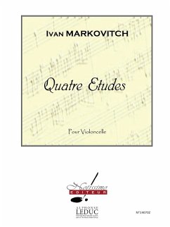 Cover MARKOVITCH 4 ETUDES VIOLONCELLE
