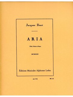 Aria pour flűte, violon et piano parties