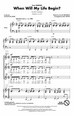 Cover Glenn Slater_Alan Menken, When Will My Life Begin? CD