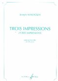 3 Impressions pour piano
