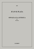 J.B. Plaza Sonata A La Antigua Guitar / Lute